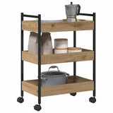 Kitchen Trolley Artisan Oak 50 x 30 x 70 cm Engineered Wood 869109