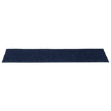 Stair Mats Self-adhesive 15 pcs 76x20 cm Navy Rectangular 326934