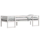 Kids' Bed Frame without Mattress White 80x200 cm Solid Wood Pine 846862