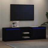 TV Units 2 pcs Black 180 x 34 x 50 cm Engineered wood 3378506