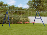 Outdoor Swing Set with Swings and Disc Swing 3283624