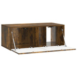 Wall-Mounted TV Cabinet Smoked Oak 78.5 x 41 x 30 cm 898520