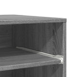 Printer Stand with Wheels Grey Sonoma 60x48x74 cm 840637