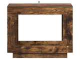 Side Table Smoked Oak 60 x 40 x 65 cm Engineered Wood 899899