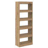 Book Cabinet Artisan oak 60 x 30 x 166 cm Engineered wood 880460
