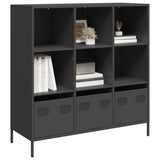 Highboard Black 101.5x39x103.5 cm Steel 851388