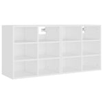 Shoe Cabinets 2 pcs White 52.5x30x50 cm 808685