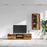 TV Cabinet Set with Shelf FLORIN 3 pcs Old Wood Engineered Wood 3397932