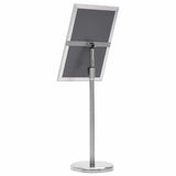 Poster Stands 2 pcs Silver 45 x 32.7 x 108 cm Aluminium 3385632