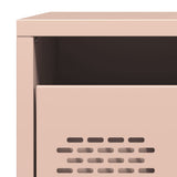 Bedside Cabinets 2 pcs Pink 35x39x43.5 cm Steel 851247