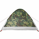 Camping Tent Dome 4-Person Camouflage Waterproof 4009638