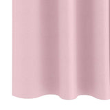 Blackout Curtains with Rings 2 pcs Baby Pink 245 x 140 cm 4107521