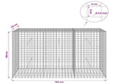 Gabion with 3.5 mm Wire and 5x5 cm Mesh 150x50x100 cm 3462333