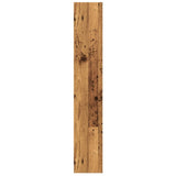 Bookcase Old Wood 60x24x143 cm Engineered Wood 857819