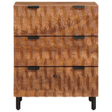 Sideboard 2 pcs Acacia Brown Finish 60 x 33 x 75 cm 3310034