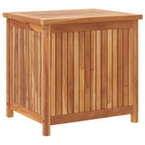 Garden Storage Box 60x50x58 cm Solid Teak Wood 315379