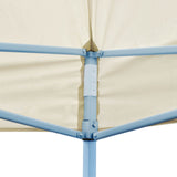 Party Tent Folding Cream 291 x 580 x 315 cm Oxford Fabric 42023651