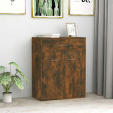 Sideboard Smoked Oak 60x30x75 cm Engineered Wood 815375
