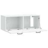 Wall-Mounted TV Cabinet White 78.5 x 31 x 30 cm Engineered Wood 899395