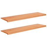 Window Sills 2 pcs Varnished 160 x 40 x 2 cm Solid Beech Wood 42048246