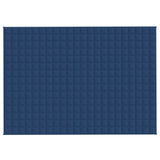 Weighted Blanket Blue 155x220 cm 11 kg Fabric 350795