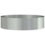 Planter Ring 5 pcs Silver 80 x 80 x 20 cm Galvanised Steel 873631