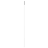 151677 Sliding Door Frosted ESG Glass and Aluminium 102,5x205 cm White