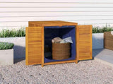 Garden Storage Box 70x87x104 cm Solid Wood Acacia 360029