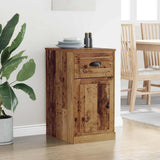 Side Cabinet 40 x 50 x 75 cm Engineered Wood Old Wood 881447