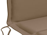 Low Back Chair Cushion GEMERT 6 pcs 100% Polyester Taupe 946449