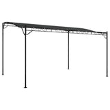 Canopy Anthracite 4x3 m 180 g/m Fabric and Steel 362395