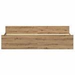 Bed Frame Artisan oak 200 x 200 cm Engineered wood 3329304