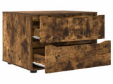 Storage Cabinet 60 x 48 x 57 cm Engineered Wood Smoked Oak 888832