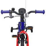 Kids Bike 12 Inches for 2-4 Years Old Dark Blue 42009637