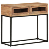 Console Table 90x35x76 cm Solid Acacia Wood 323505