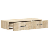 Wall-Mounted Side Table Sonoma Oak 87.5 x 34.5 x 17 cm 898667