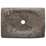 Sink Grey 50x35x10 cm Marble 149167