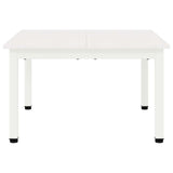 Coffee Table White 60 x 60 x 36 cm Solid Pine Wood 892760