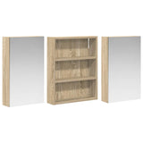Bathroom Cabinet Set 3 pcs 100 x 10.5 x 50 cm Engineered wood 3403682