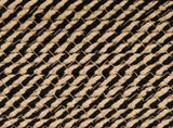 Storage Basket with Lid Black and Beige 37x50 cm Cotton 358479