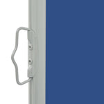 Patio Retractable Side Awning 60x300 cm Blue 48356