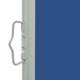 Patio Retractable Side Awning 60x300 cm Blue 48356