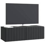 Wall-Mounted TV Cabinet Black 98 x 41 x 30 cm Engineered Wood 898356