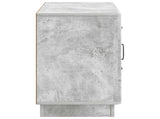 Sideboard Concrete Grey 89 x 34.5 x 57 cm Engineered Wood 895348