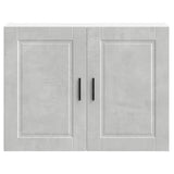 Kitchen Wall Cabinet Porto Concrete Grey Engineered Wood 854071