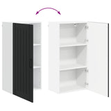 Wall Cabinet LUCCA Black 50 x 31 x 100 cm Engineered Wood 885126