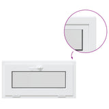 Basement Window Internal Colour White RISOR 85 x 40 cm 42047761
