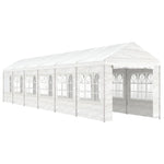 Gazebo with Roof White 13.38x2.28x2.69 m Polyethylene 3155482