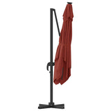 Roma Parasol Red 286 x 284 x 265 cm Aluminium and Polyester 42003342