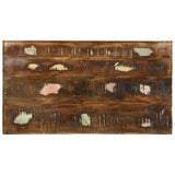Coffee Table Multicolour 90 x 50 x 35 cm Solid Reclaim Wood 4104530